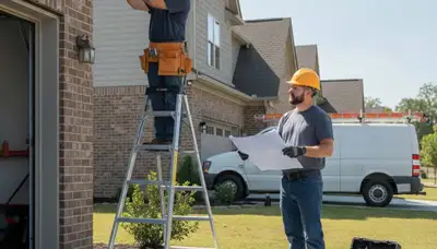 Durham, NC plumber repairing a pipe for plumbing service on a residential call