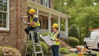 Durham, NC plumber repairing pipes for residential plumbing service