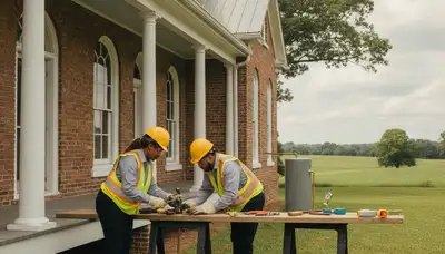 Plumber providing repair service in Durham, NC for a local plumbing business
