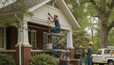 Plumber providing repair service in Durham, NC for a local plumbing business