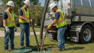 Septic pumping service in Durham, NC by local On Call Plumbers crew