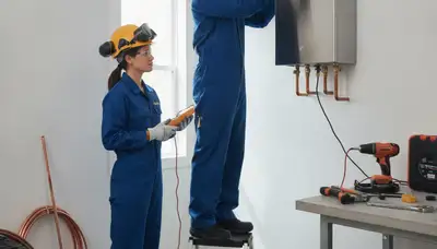 Tankless water heater repair and installation in Durham, NC by On Call Plumbers