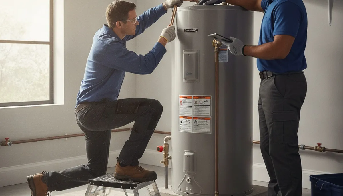 Water heater repair in Durham, NC by On Call Plumbers for residential plumbing service